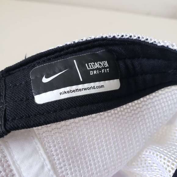 Virginia Cavaliers Hat Cap OSFM Stretch White Nike Dri-Fit NCAA Preowned - Picture 10 of 10